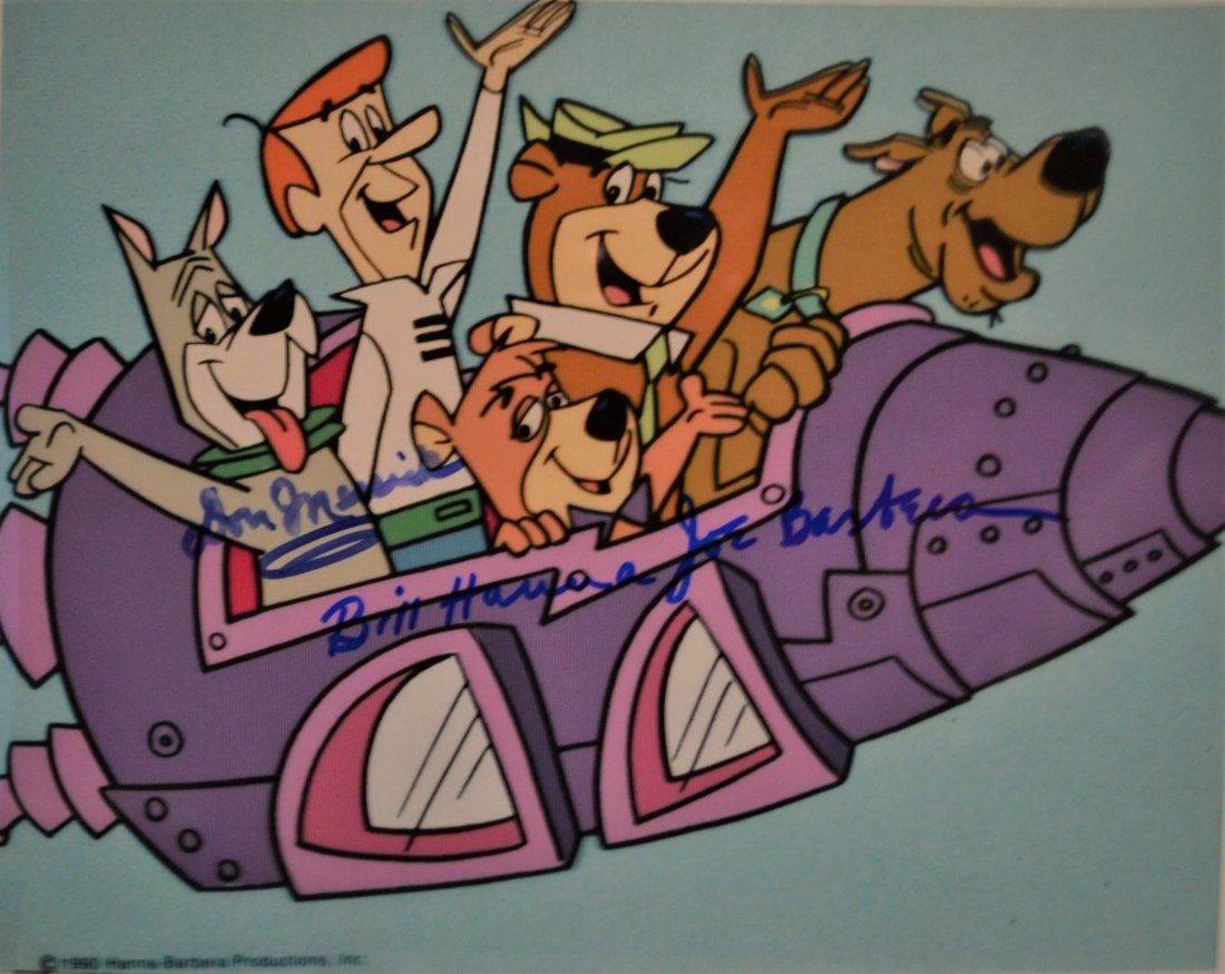New Art Print of Autographed Photo 8 X 10 Animation Greats Hanna /& Barbera